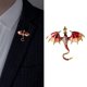 thumbnail image 1 of Broche Salvador Rhinestone Vintage Punk Animal Colgante Rojo, 1 of 10