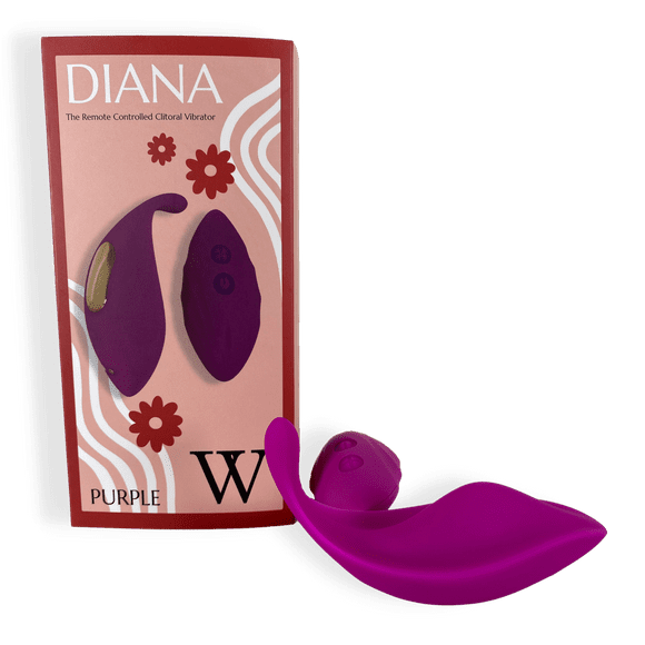 V For Vibes Remote Control Clitoral Vibrator, The Best Vibrating Panties Diana - Purple