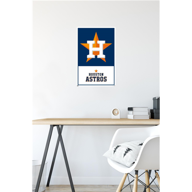 MLB Houston Astros - Logo 22 Wall Poster, 14.725 x 22.375 