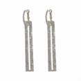 thumbnail image 1 of Luxury Strip Hollow Earrings Women Wedding Gifts, 1 of 2