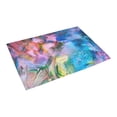 thumbnail image 3 of MKHERT Abstract Bright Rainbow Doormat Rug Home Decor Floor Mat Bath Mat 23.6x15.7 inch, 3 of 3