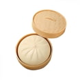 thumbnail image 1 of Dumpling Squishy Fidget Toy, Dumpling Stress Ball Steamed Stuffed Bun Squeezing Stress Relief Toy, Dough Balls Squishy Dumpling, 1 of 4