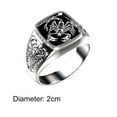 thumbnail image 5 of Opolski Creative Alloy Scorpio Relief Men Ring Silver Wedding Band Jewelry Accessory for Anniversary, 5 of 8