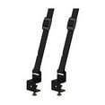 thumbnail image 3 of AVF - Mounting component (2 mounting brackets, 2 safety straps) - for TV - black - screen size: up to 70" - wall-mountable, desktop, 3 of 8