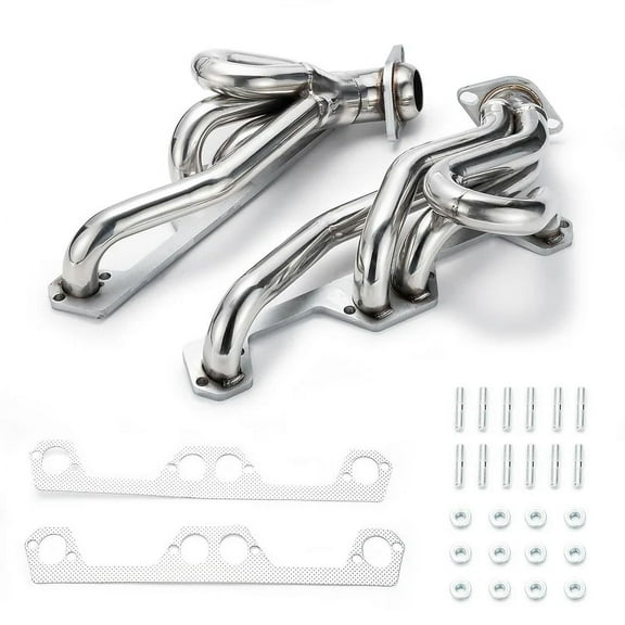 FUDA INDUSTRIES Exhaust Headers for Dodge Dakota, Ram 1500, 2500, 3500 Pickup, 5.2, 5.9L, Pair