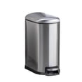 thumbnail image 1 of 10L Stainless Steel Step Can With Inner Soft Close Lid For Kitchen Living Room And Use Strong Bag J Bags Small Draw String Bags Small Bags with Handles Waste Liner Super Large Bags Yard Bag Heft Bag, 1 of 4