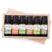 Plant Therapy Essential Oils Organic Sampler Gift Set, 100 Pure