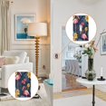 thumbnail image 4 of Yayeee Duplex Wall Plate 1-Gang 4.5"x2.7" Home Receptacle Light Switch Decorative Outlet Cover, Red Floral Flamingo, 4 of 7