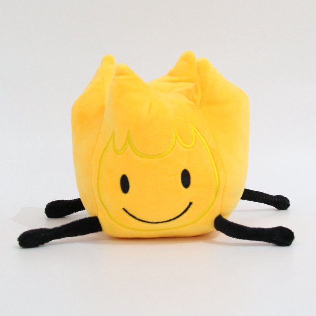 Batalla Por La Isla De Los Sueños De Peluche De Hoja De Fuego Bloque De Flores De Gota De Agua Burbuja plushie Almohada Niños Regalo Bfdi firey
