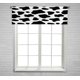 thumbnail image 1 of ABPHQTO Vaca Doodle Ventana Cortina Valance Rod Pocket 45x130 cm, 1 of 1