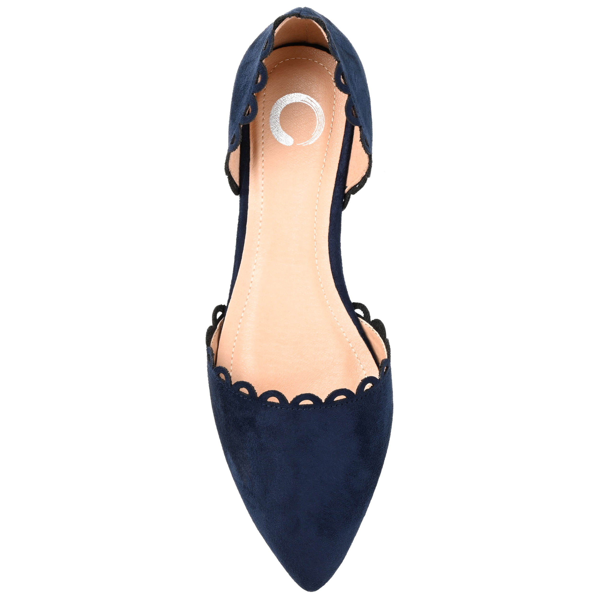 Journee Womens Jezlin Slip On Almond Toe Ballet Flats, Widths Available