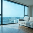 thumbnail image 6 of REGALWOVEN One Way Privacy Window Film for Home and Office - Heat Control and Static Cling Blue 39.4 x 23.6 Inch, 6 of 7