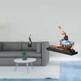 thumbnail image 2 of Estatua abstracta de bailarina de ballet con llamas, adorno de resina, figura de llama, escultura de arte moderno para vitrina, sala de estar, chimene, 2 of 8