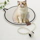 thumbnail image 1 of Xihbxyly Rascador Tejido para Mascotas, Juguete Interactivo con Resorte, Cuerda de Sisal, Protector de Muebles, Juego de Interior para Gatos, Divertido Tapete para Garras, 40 X 40 X 2 Cm, 1 of 7