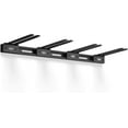 thumbnail image 6 of Koova Snowboard Wall Mount Rack Holder | 4 Vertical Storage Slots | Garage Snowboard Storage Organizer | Easy to Install w/ Hardware | Heavy Duty Powder Coated Steel Frame w/ Rubber Arms | USA Made, 6 of 6