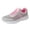 Pink, variant on NOKIO Fashionable Athletic Shoes For Women Women'S Running Shoes Women'S Casual Workout Sneakers Fashion Summer Women Sneakers Mesh Hollowed Breathable Comfortable Lightweight Lace Up Flat Bottom