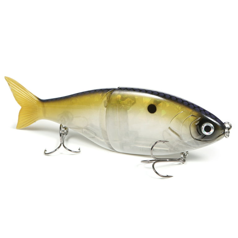 Taruor Glider Fishing Lures 178mm Glide Bait Jointed Swimbait Artificial Hard Baits Lures with Treble Hooks, Size: Color 15