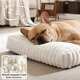 thumbnail image 5 of Dog Bed Medium Size  Flat Pet Beds With Removable Washable Cover Mat Cute Crate Thick Shredded Chopped Foam & Anti Slip Bottom For Indoor, 5 of 9