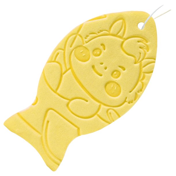 Esponja exfoliante para el baño del bebé Esponjas de ducha naturales y suaves Limpieza suave de la piel para bebés y niños pequeños 1 unidad