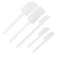 thumbnail image 1 of Silicone Wax Spatulas Set, Silicone Spatula Waxing Applicator Soft Scraping Head Multifunctional  For Making Cakes For Salon For Home Use For Mixing Masks, 1 of 8
