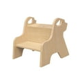 thumbnail image 4 of Taburete de madera para cambiar zapatos, portátil, lavable, antideslizante, para cepillar y usar como orinal., 4 of 9