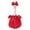 #04 Red, variant on Bikini Porch Goose Outfits, 23" Lawn Goose Statue Pink Summer Costume Clothing, Bikini Porch Garden Geese Clothes with Hat Swim Ring and Parasol for Outdoor Patio Yard Decoration - #01 Green