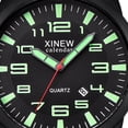 thumbnail image 3 of DESIGNICE 2026 New Watches for Men,Quartz Watch Wrist Watches for Man,Nylon Strap Comfort Date Function Display Men'S Watch,Style4, 3 of 4