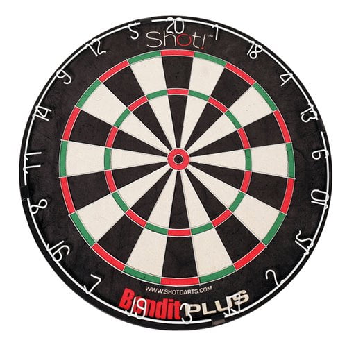 DMI Sports Bandit Plus Staple-Free Bristle Dartboard by DMI Sports