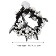 thumbnail image 2 of MasteelfCA 1pc Girl Hair Tie Elastic Hair Loop Pearl Design Hair Rope Elegant Headwear, 2 of 7