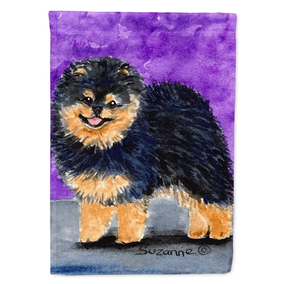 Pomeranian Flag Canvas House Size