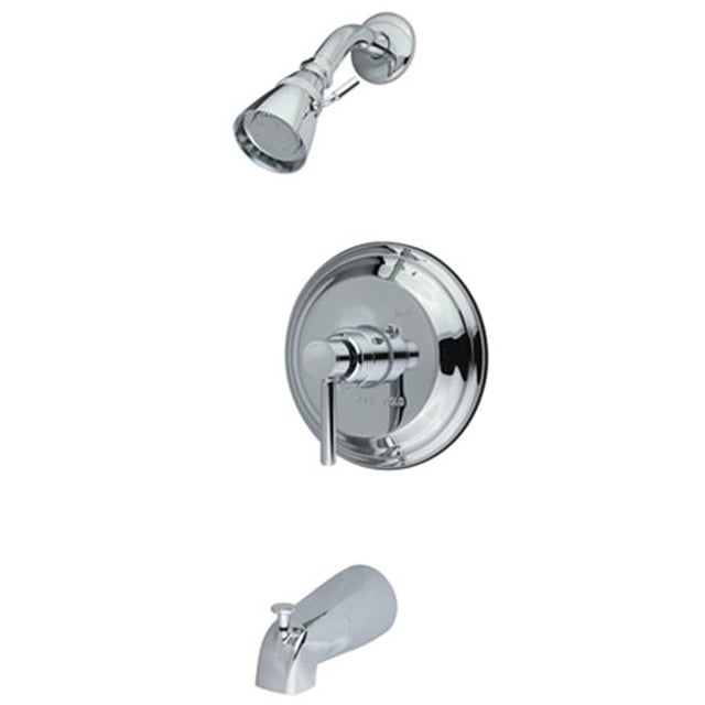 Concord Poignée Unique Baignoire & Douche & Garniture Seulement & Chrome Poli