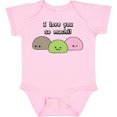thumbnail image 3 of Inktastic I Love You So Mochi Boys or Girls Baby Bodysuit, 3 of 5