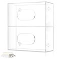 thumbnail image 1 of Soporte para guantera, montaje en pared, dispensador, almacenamiento estándar, 1 of 9