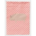 thumbnail image 1 of Carolines Treasures BB7937CHF Drapeau Welsh Pig Pink Check Canvas House, 1 of 4