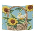 thumbnail image 3 of WOBOGO Sunflower Chicks Tapestry 60×51in Home Living Room Bedroom Wall Hanging Ornaments, 3 of 10