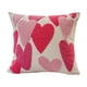 thumbnail image 2 of Funda de cojín decorativa con bordado de corazón | Funda de almohada decorativa para sofá cama | Decoración navideña para sala de estar y dormitorio, 2 of 8