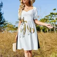 thumbnail image 4 of Vestido sin mangas Brightheart, vestido de verano para mujer, ropa de mujer, recién llegados, atuendo para festivales, vestido de falda de verano para mujer, 4 of 7