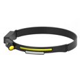 thumbnail image 3 of Linterna frontal recargable, paquete de 2, linterna frontal de haz ancho de 230 ° para adultos, linterna frontal LED con clips, equipo de camping, 6 modos, sensor de movimiento, linterna fro, 3 of 5