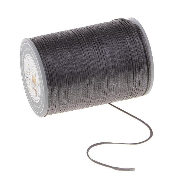 Hilo de coser de poliéster encerado Macarena 0.8mm 98 yardas gris
