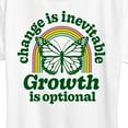thumbnail image 3 of Instant Message - Change Inevitable Growth Optional - Women's Short Sleeve Graphic T-Shirt, 3 of 6