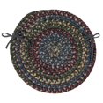 thumbnail image 1 of Colonial Mills MN27R108X108 9 ft. Midnight Reversible Round Rug, Charcoal, 1 of 1