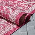 thumbnail image 7 of Well Woven Indoor/Outdoor Delphi Fuchsia Persian Oriental 7'10" x 10'6" Area Rug, 7 of 7
