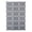 Black, variant on Hassch Shoes Cube Storage Organizer with Translucent Doors, DIY Modular Cabinet with 14 Compartments, for Entryway or Bedroom, 31.5"L x 12"W x 47.25"H, Black