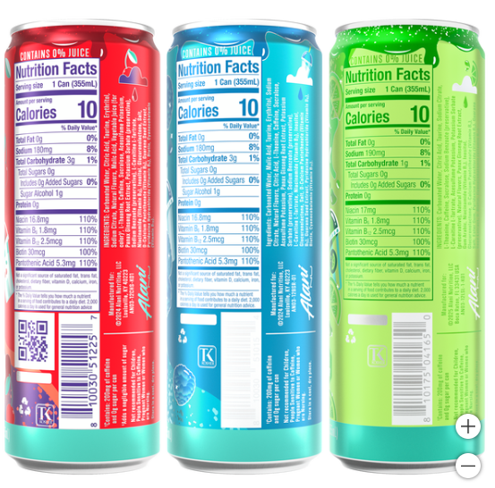 Alani Nu Energy Drink, Variety Pack, 12 fl oz, 18 ct