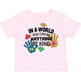 thumbnail image 3 of Inktastic In a World You Can Be Anything Be Kind Autism Awareness Boys or Girls Toddler T-Shirt, 3 of 5