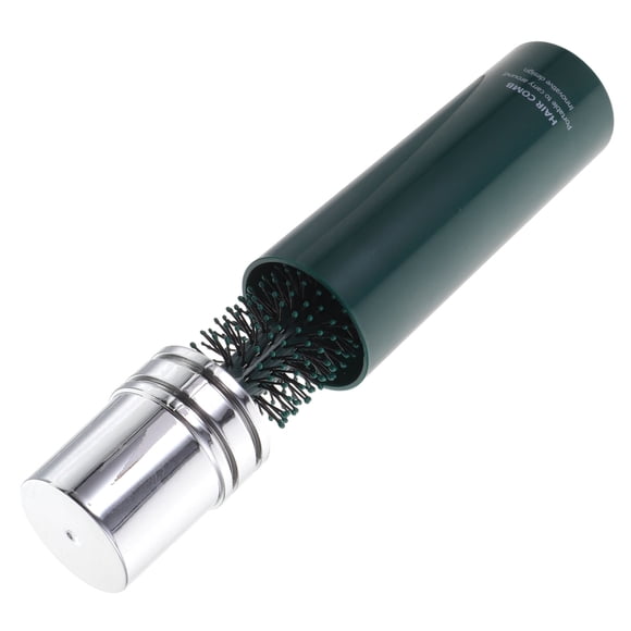 REOFLYUP Round Blow Drying Hair Brush in Green for Detangling and Scalp Massage