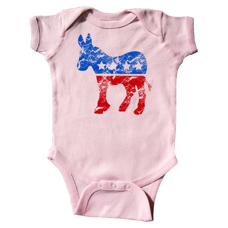 

Inktastic Vintage Democrat Donkey Gift Baby Boy or Baby Girl Bodysuit