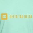 thumbnail image 3 of CafePress - Delta Tau Delta Gold Signature T Shirt - Men's Fitted T-Shirt, 3 of 4