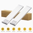 thumbnail image 1 of DAYBETTER 34 Luces LED Debajo Del Gabinete, kit de Iluminación de Armario Recargable por USB con Sensor de Movimiento y Tira Magnética para Armario, Iluminación Inalámbrica de Cocina, Paquete de 2, 1 of 6
