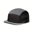 thumbnail image 4 of Mens 5 Panel Hat,Uncrushable Foldable Baseball Cap with Short Brim, Women Quick Dry Color Block Mesh Running Hat,One Size, 4 of 4